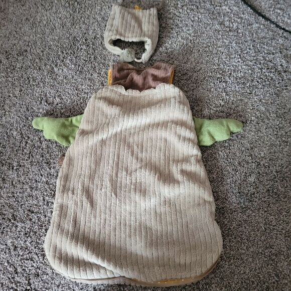 Owl Baby Costume with Hood 2 Piece Infant - Picture 4 of 5